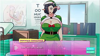 Heroes University H - Xmas Present From The Busty Nurse (9)