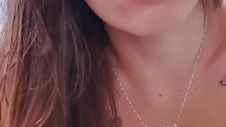 JOI Guided Handjob - Cum in My Little Mouth - Sofia Felix