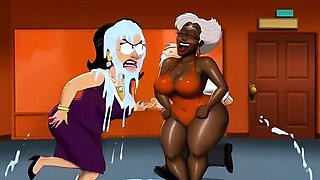 Married Cuckold Loves a Big Black Ass Cartoon