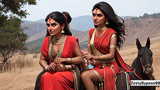 Desi Indian Couple Broke Their Virginity with Chocolate Sauce on the Roof of Their House and Then Had Sex in the Shower