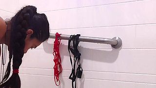 Barbiie Getting in the Shower