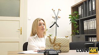 LOAN4K. Tight Pussy Instead Of Money ft. Stanley Johnson: Blowjob, Doggy  Cowgirl Porn