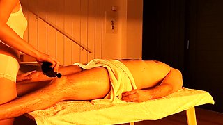 Fingering massage sex for horny Czech amateur teen