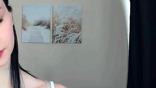 Brunette Solo Webcam Masturbation