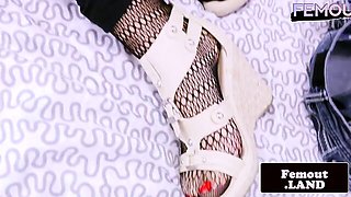 Angelic amateur at femboy sex