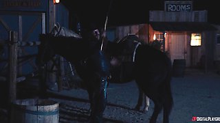 Kimmy Granger's Wild Threesome Passion Explodes in Western Heat