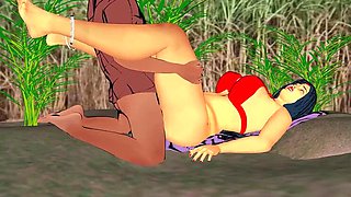 Desi Bhabhi Fucked Hard by Devar in Field - Indian Homemade Teen Sex with Big Cock