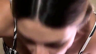 Annika Happy for Her New Purchases Takes Me to a Public Bathroom to Take the Cock in My Mouth and Get Banged