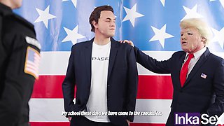 Independence Day: Donald Trump and Elon Musk Become Friends After Deporting a Mexican Woman and a Venezuelan Woman Through the Anus
