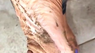 Blonde emo amateur solo masturbation